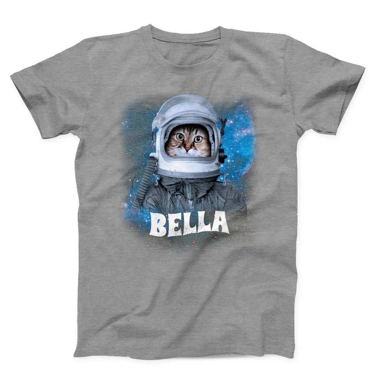 Custom Astronaut Cat In Space T-shirt