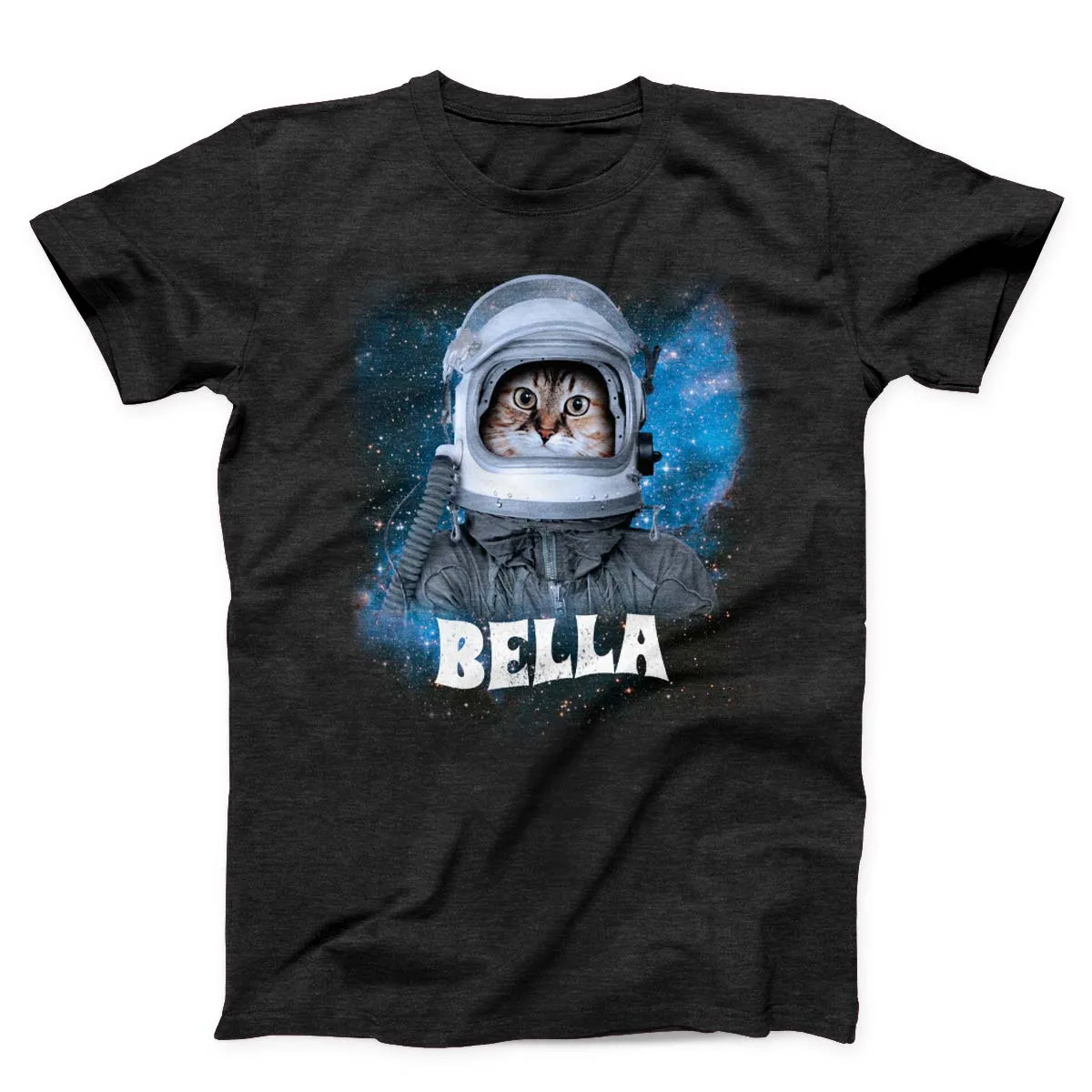Custom Astronaut Cat In Space T-shirt