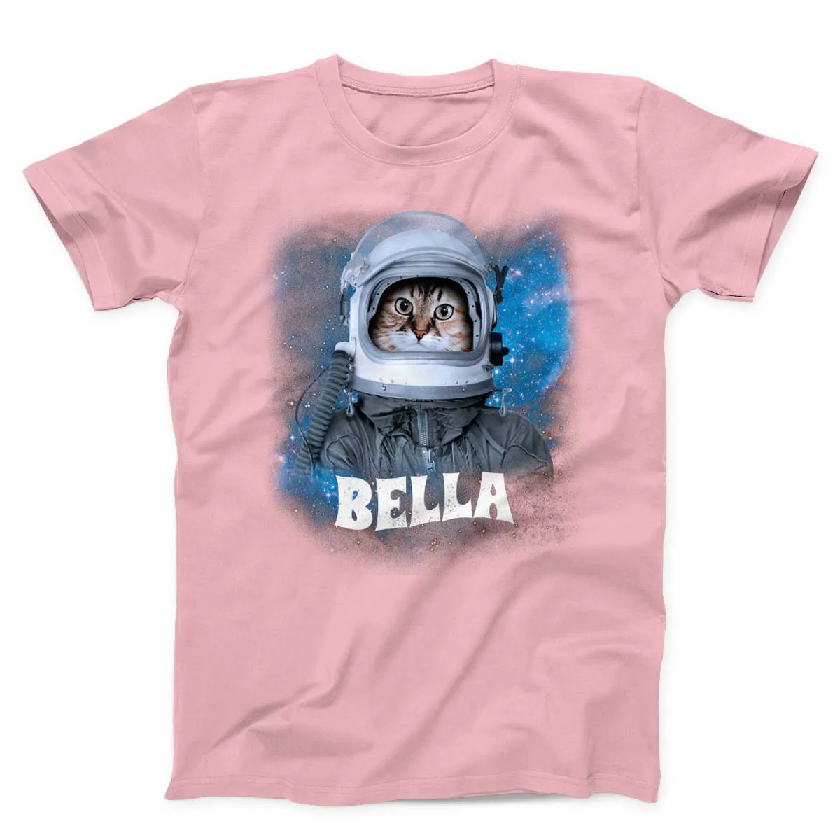 Custom Astronaut Cat In Space T-shirt