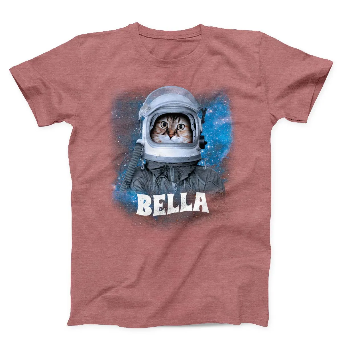 Custom Astronaut Cat In Space T-shirt