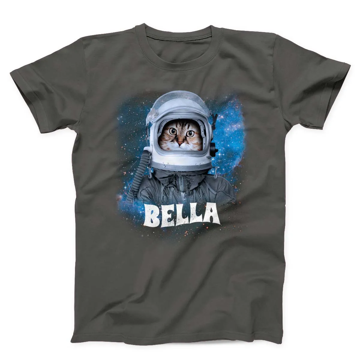 Custom Astronaut Cat In Space T-shirt