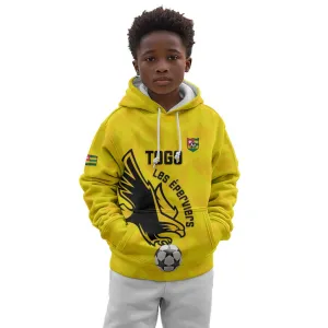 Custom Togo Football Kid Hoodie Go Champions LT15