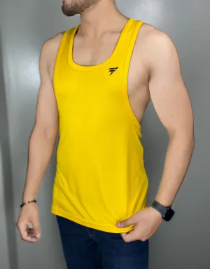 CUT TANK TOPS LIGHT-WEIGHT AND MOISTURE-WICKING FABRIC - FT