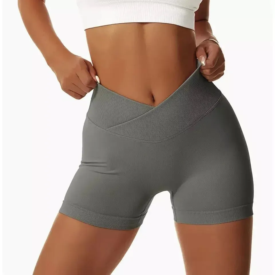 Cycling Seamless High Waist Shorts