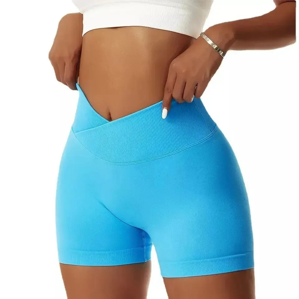 Cycling Seamless High Waist Shorts