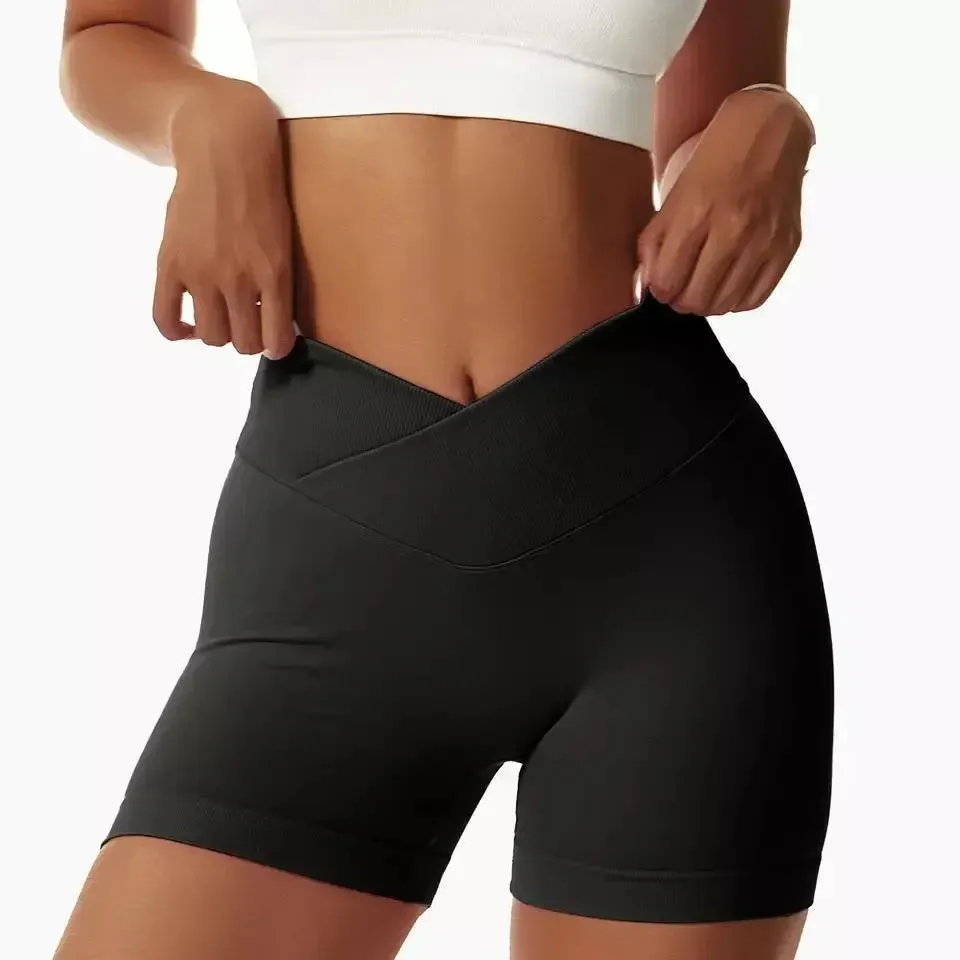 Cycling Seamless High Waist Shorts