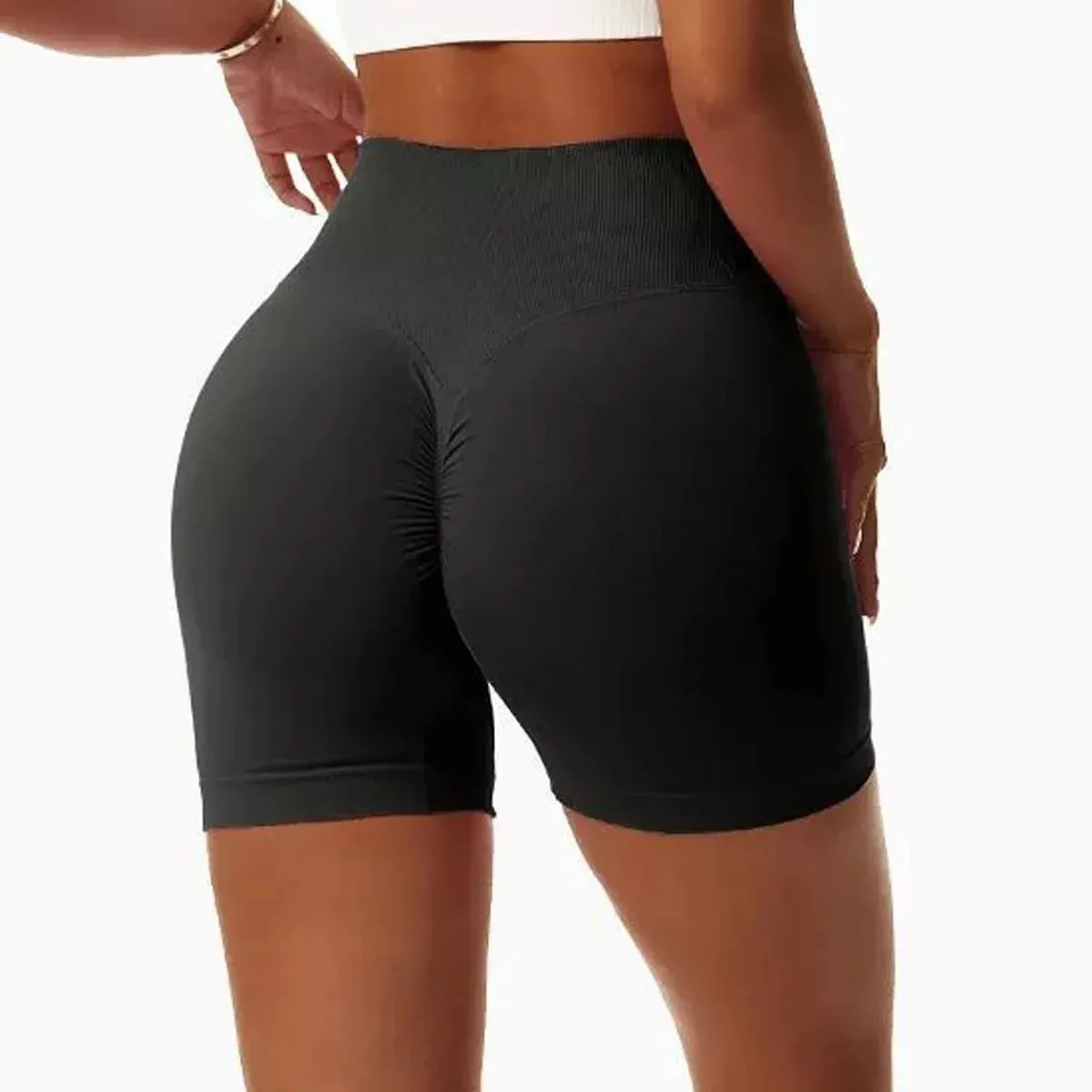 Cycling Seamless High Waist Shorts