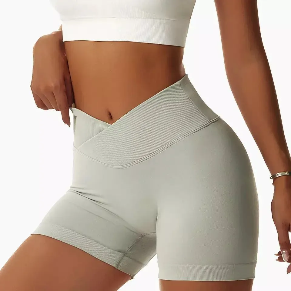 Cycling Seamless High Waist Shorts