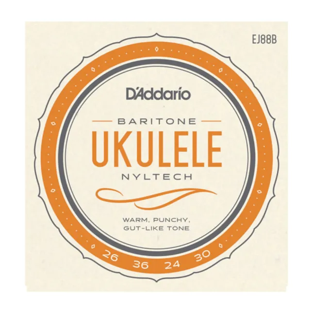 D'Addario Nyltech BaritoneUkulele StringsEJ88B