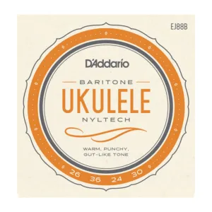 D'Addario Nyltech BaritoneUkulele StringsEJ88B