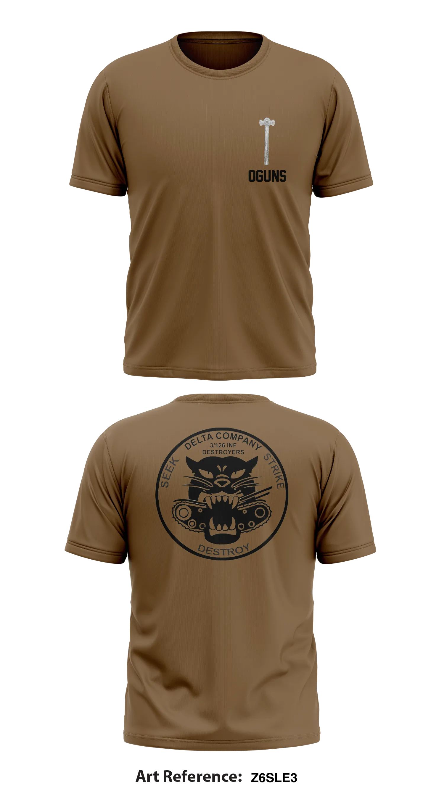 Destroyer Company Store 1 Core Men's SS Performance Tee - Z6SLe3
