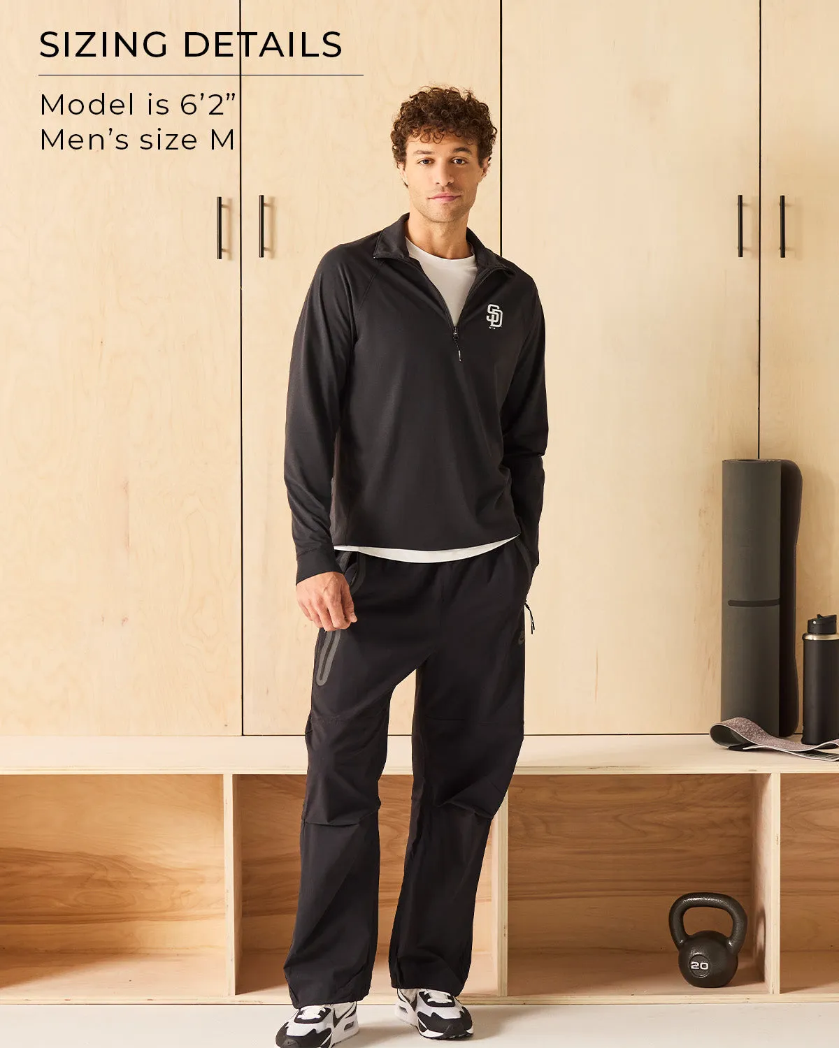 DETROIT LIONS IMPRINT FORWARD '47 1/4 ZIP