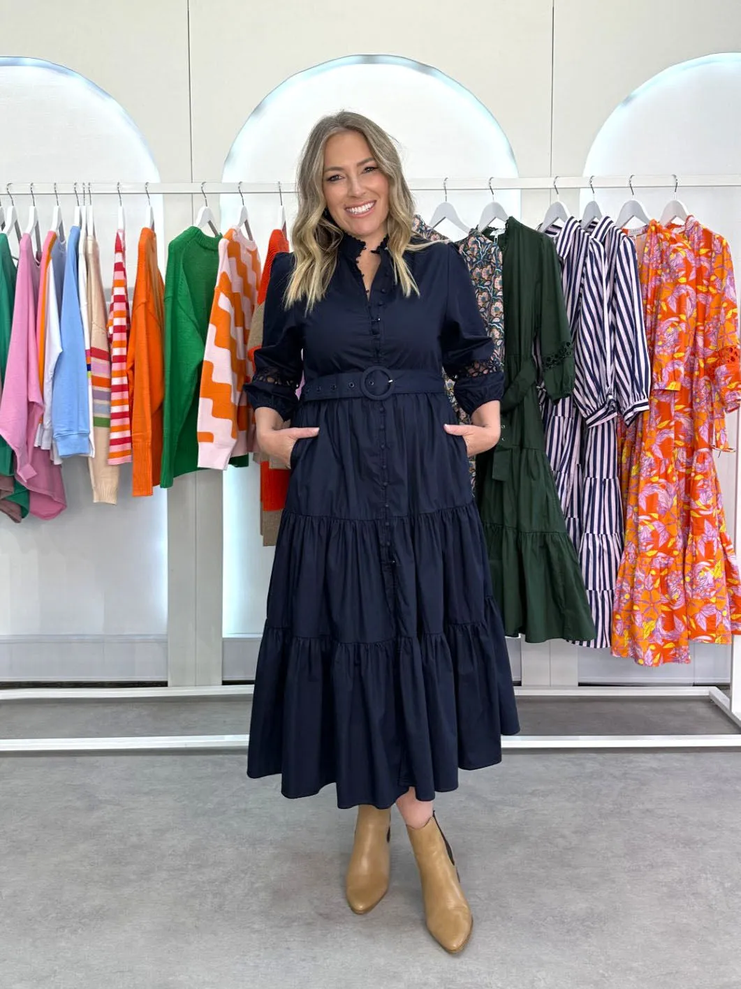 Dior Dress - Navy