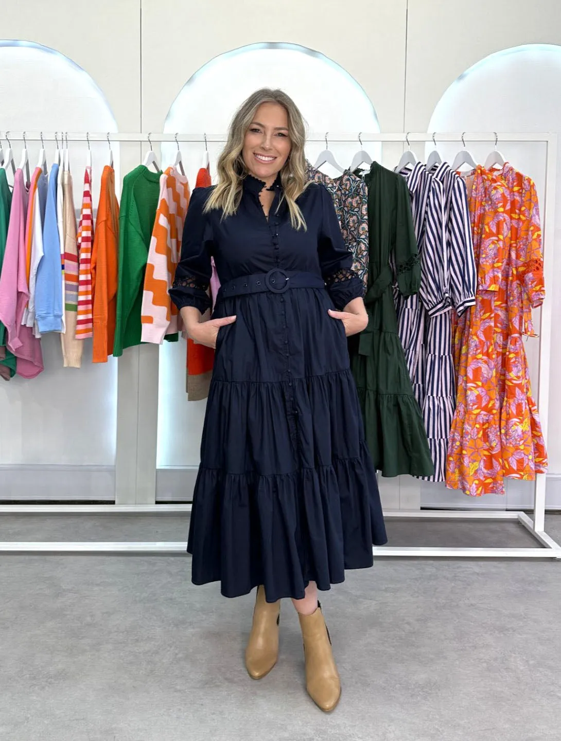 Dior Dress - Navy