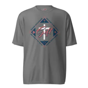 Divine Exchange - Unisex performance crew neck t-shirt