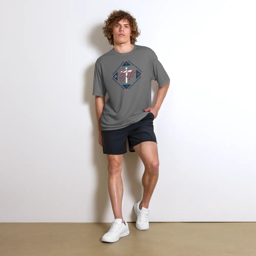 Divine Exchange - Unisex performance crew neck t-shirt