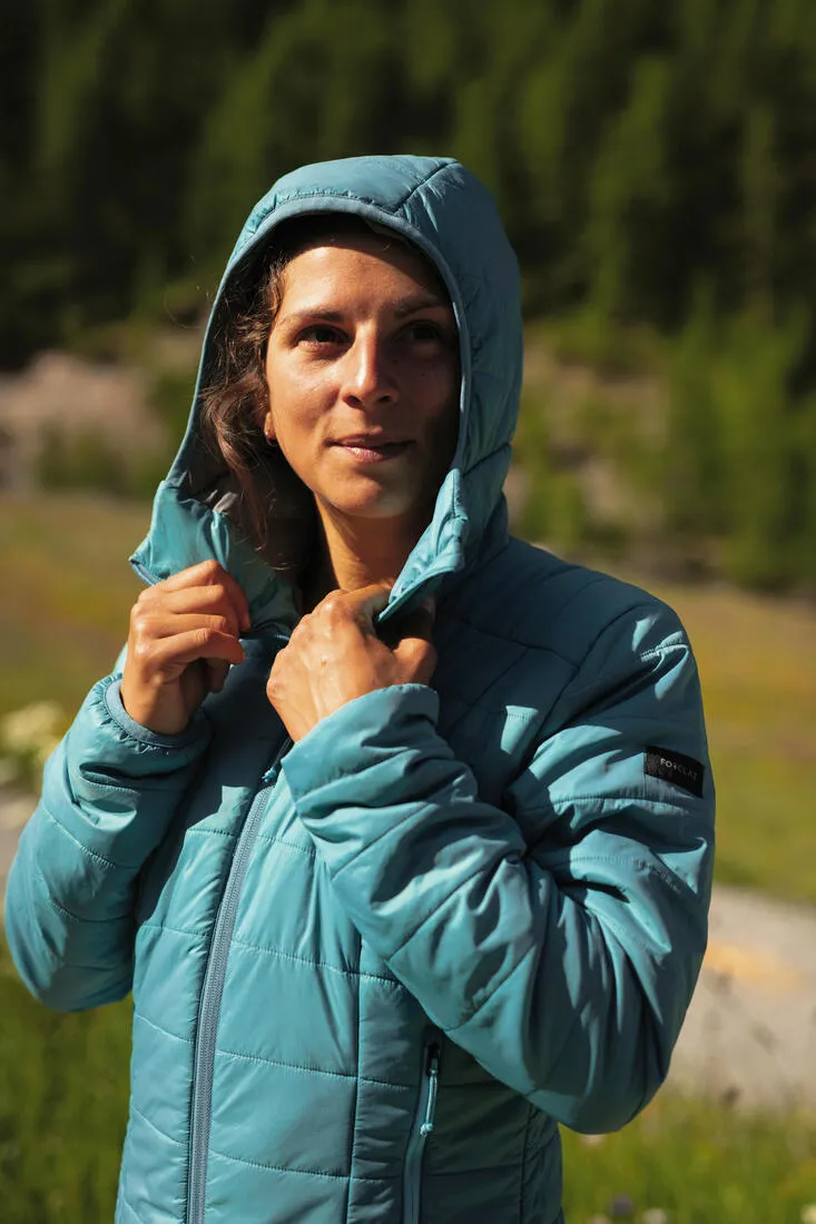 Doudoune synthétique à capuche de trek montagne - MT100 -5 °C - Femme