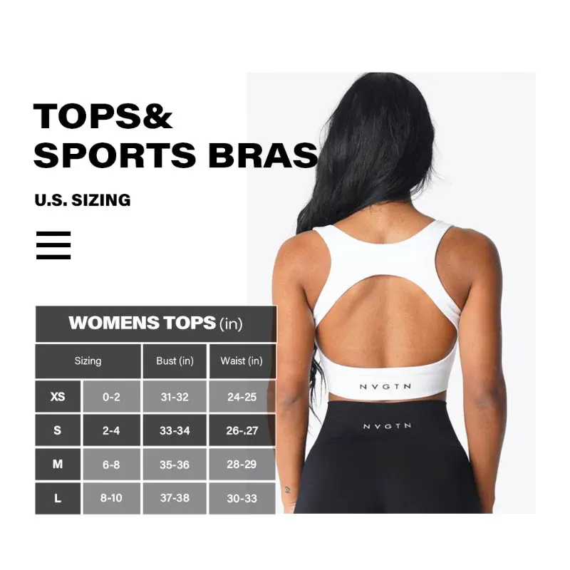 Eclipse Seamless Bra – Fitness Spandex – Elastic & Breathable