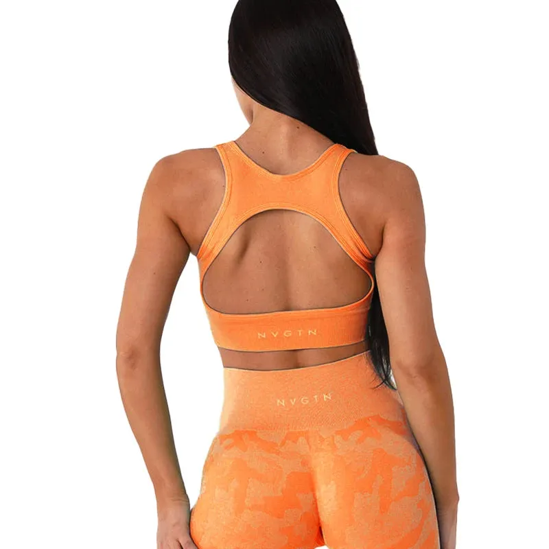 Eclipse Seamless Bra – Fitness Spandex – Elastic & Breathable
