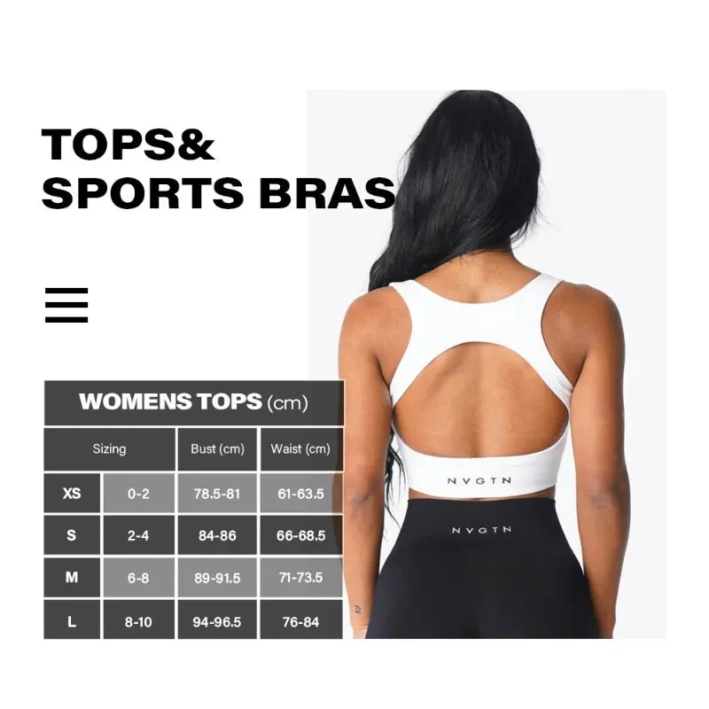 Eclipse Seamless Bra – Fitness Spandex – Elastic & Breathable
