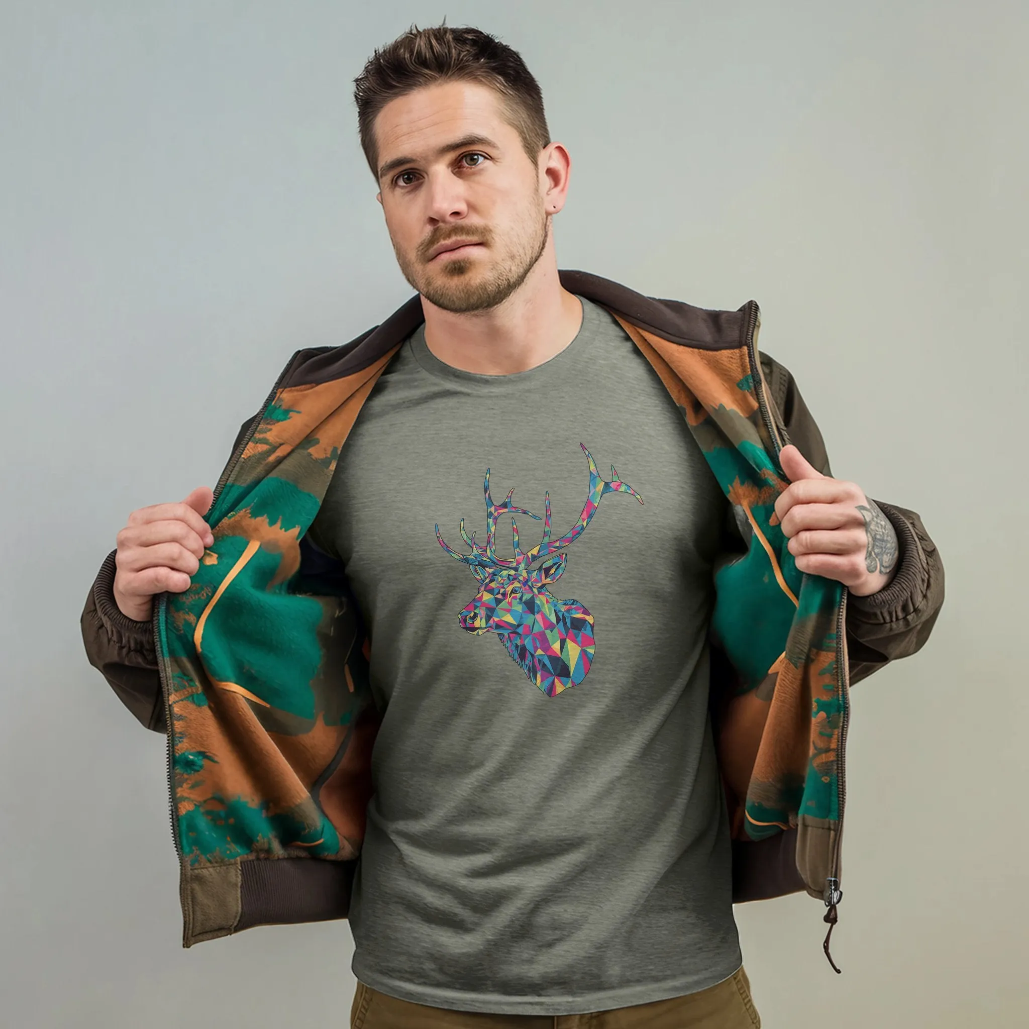 Elk Mosaic T-Shirt