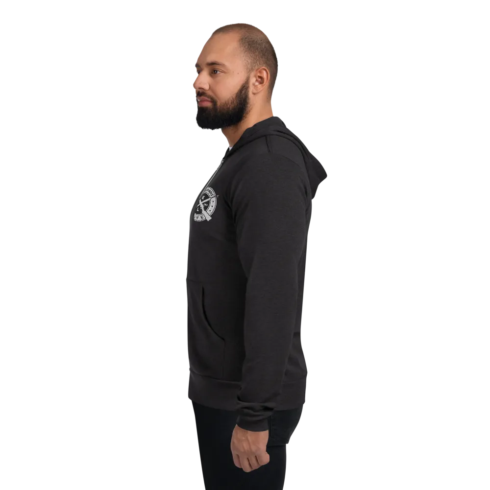 Embroidered KILLSHOT Lightweight Zip Hoodie