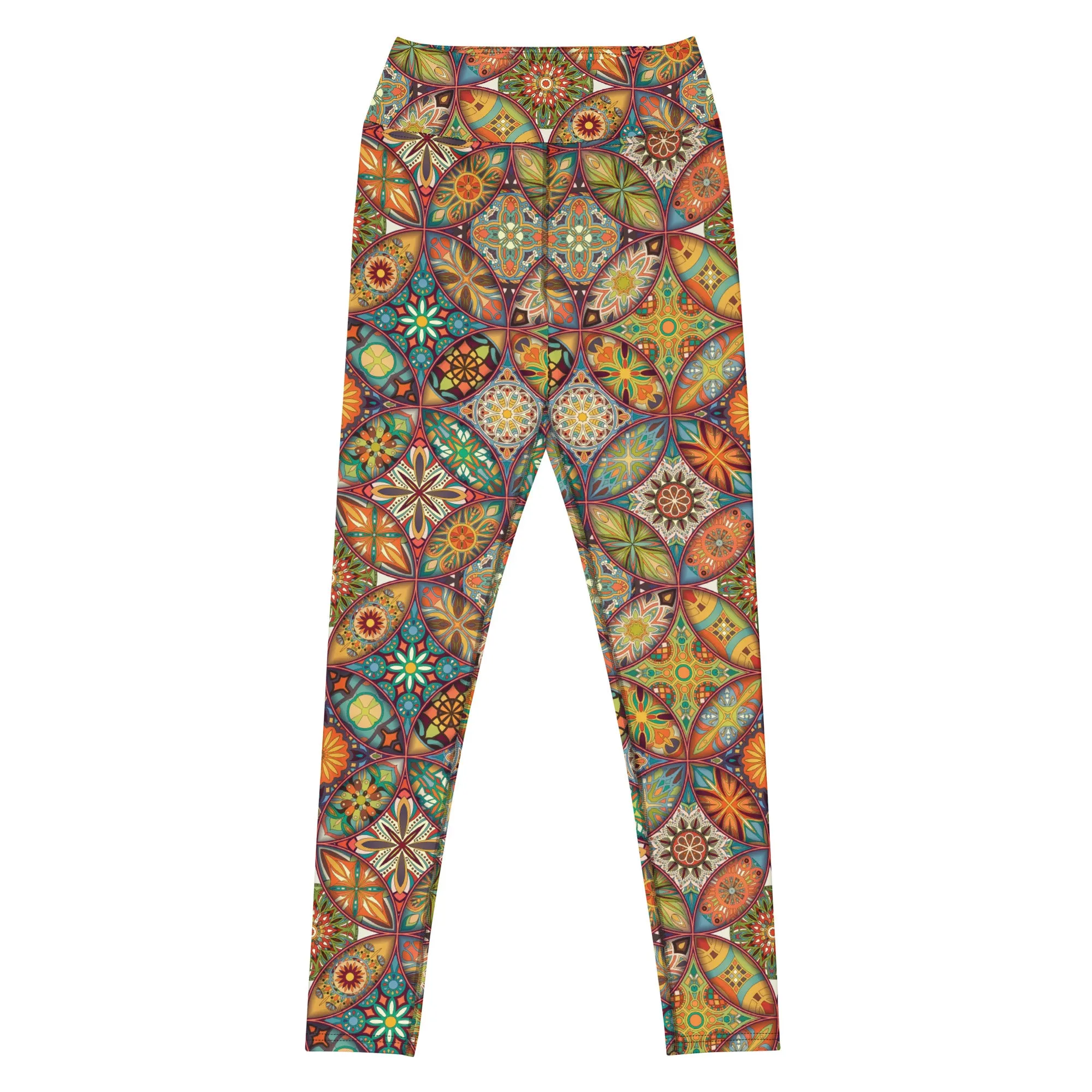 Enchanted Mirage Mandala Yoga Leggings