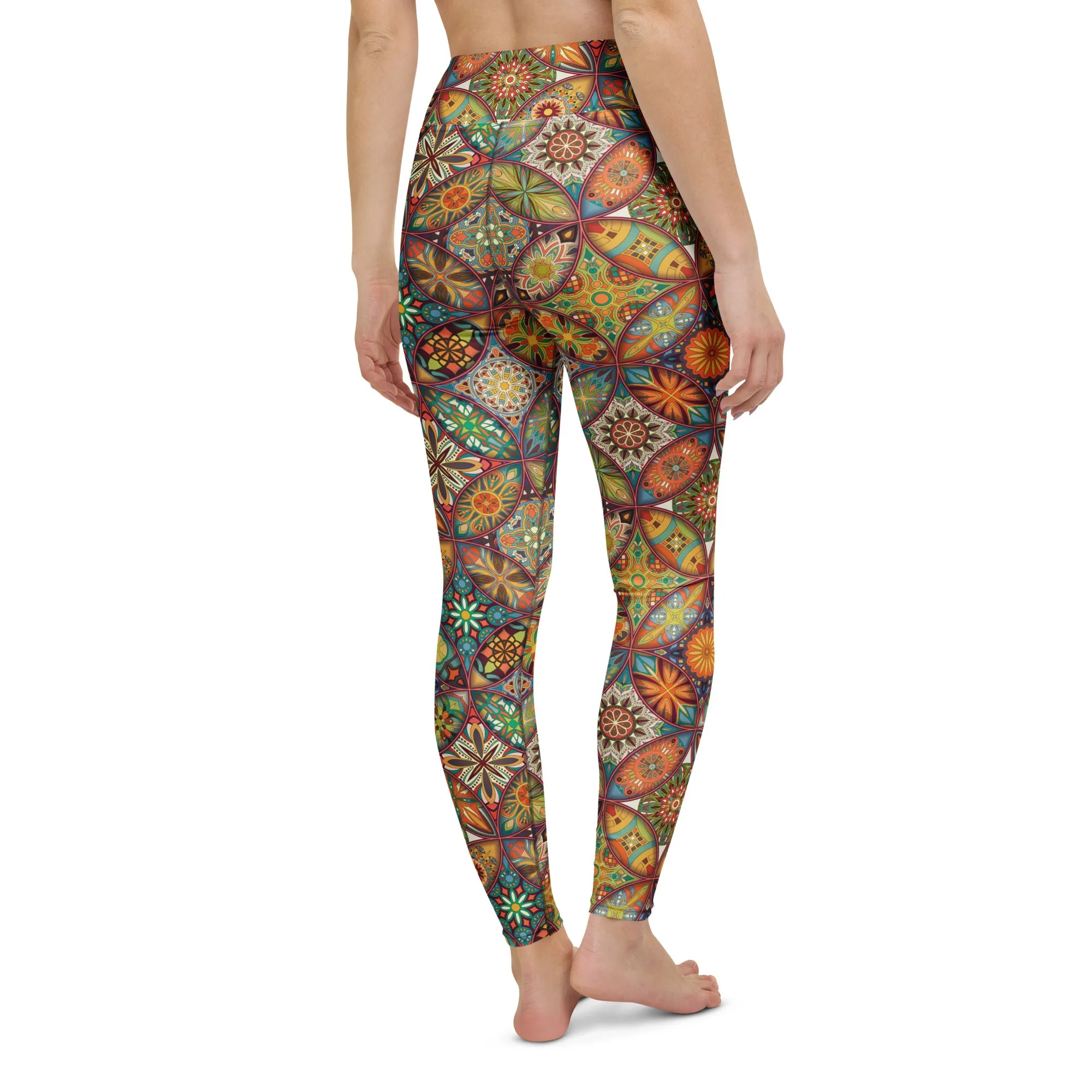 Enchanted Mirage Mandala Yoga Leggings