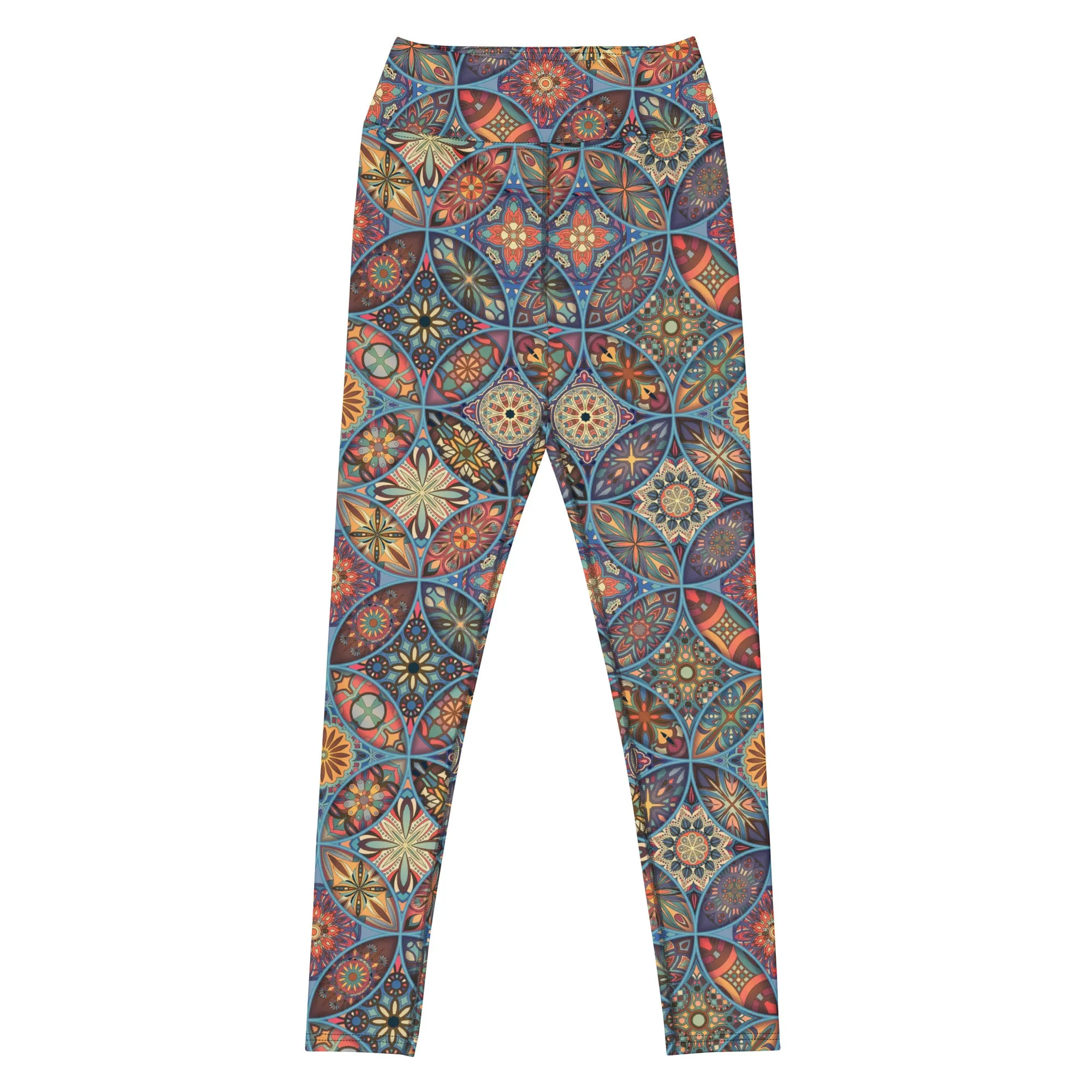 Enchanted Mirage Mandala Yoga Leggings