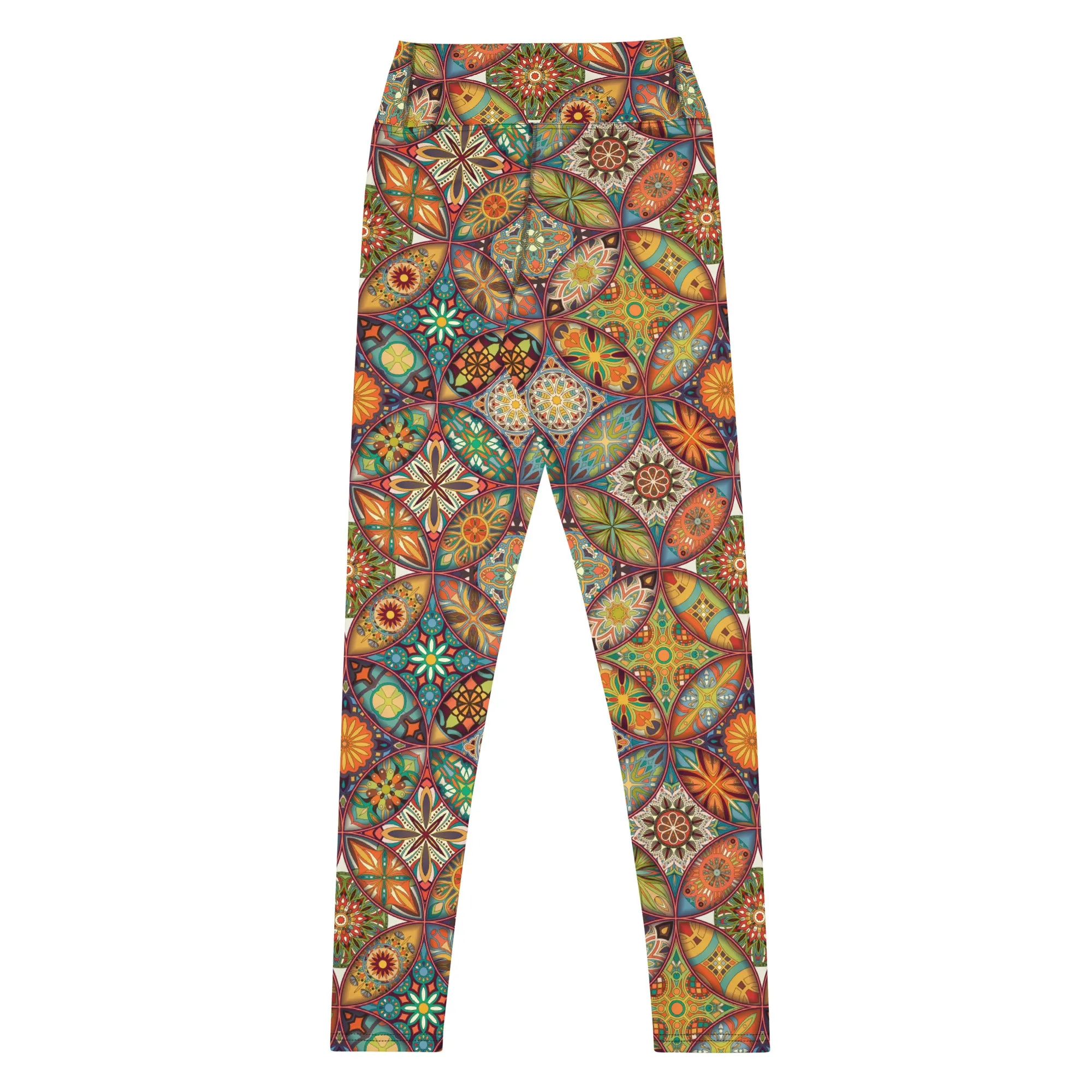 Enchanted Mirage Mandala Yoga Leggings