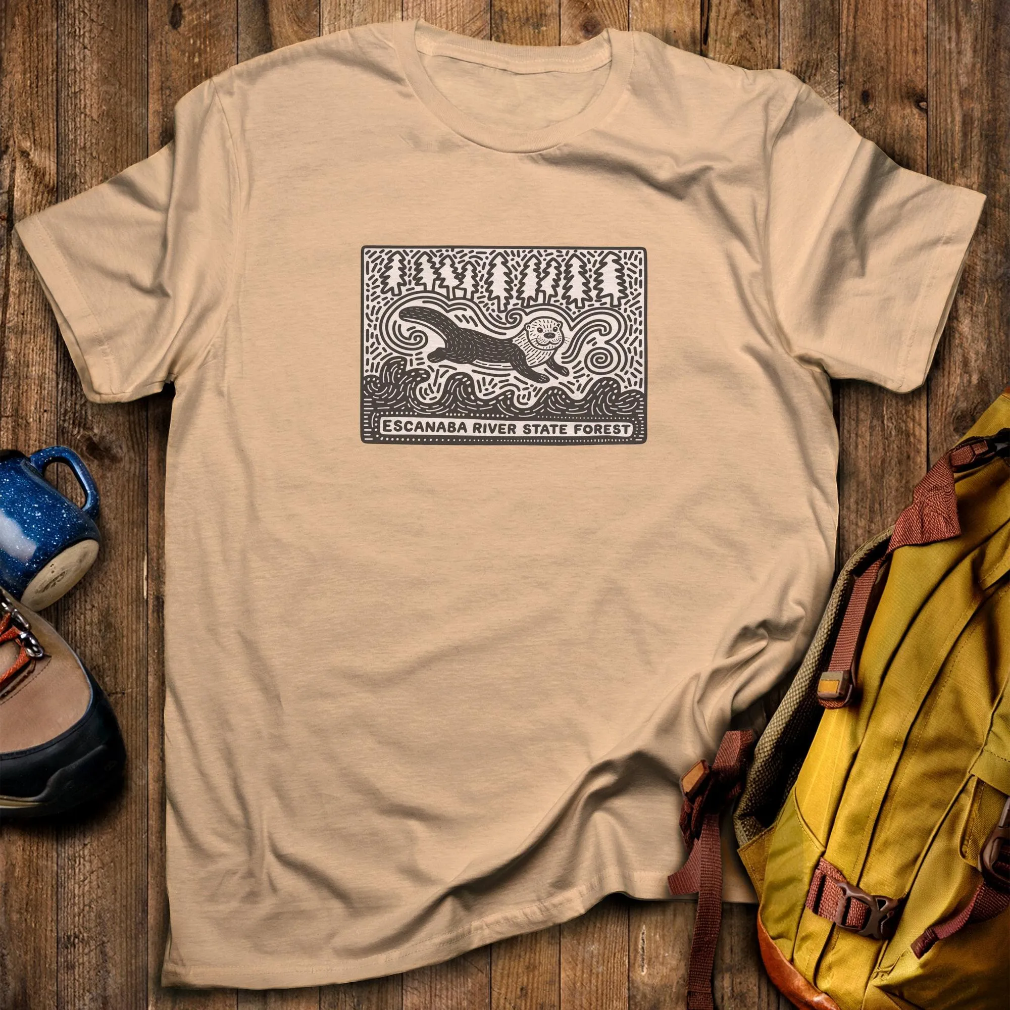 Escanaba River State Forest T-Shirt