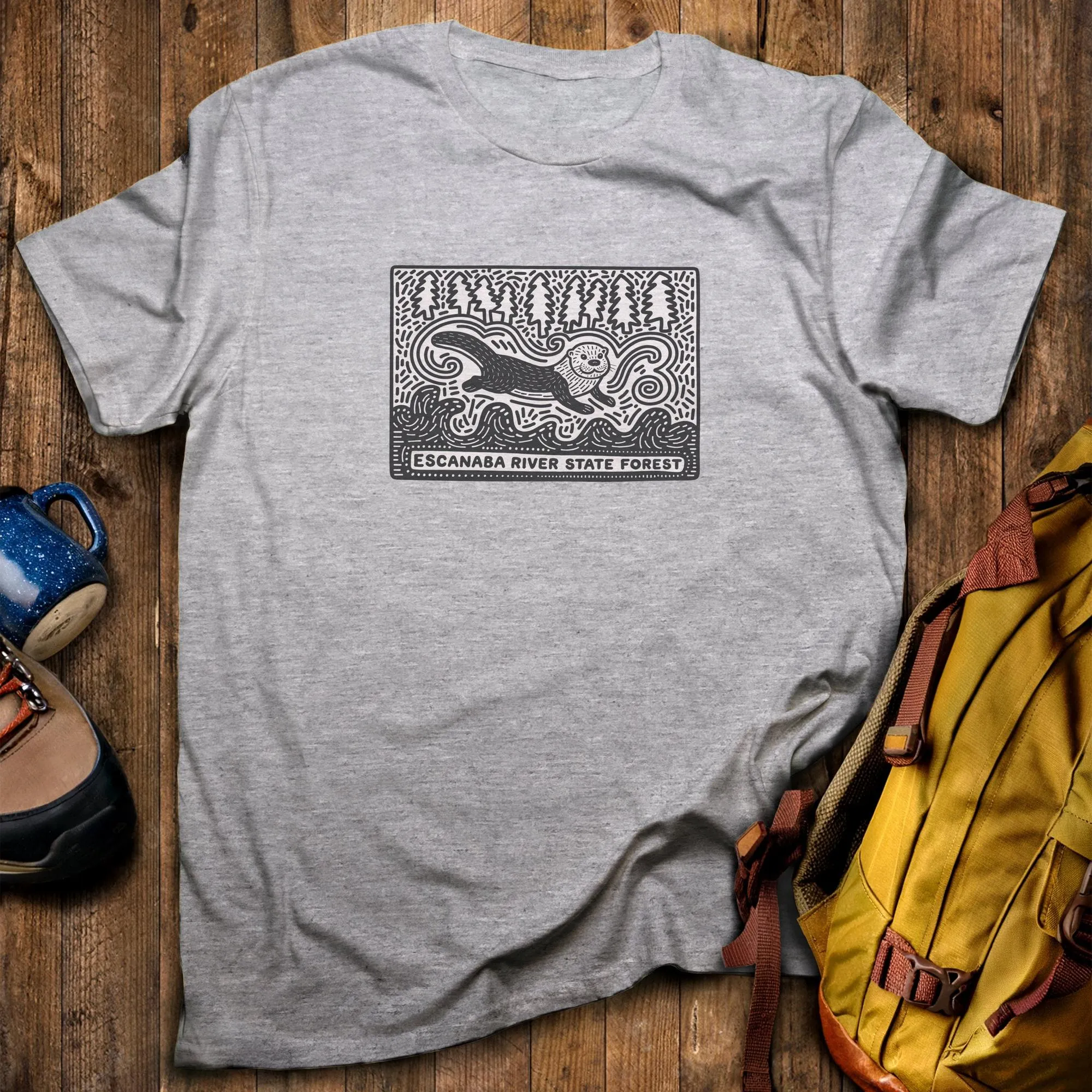 Escanaba River State Forest T-Shirt
