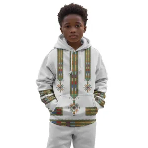 Ethiopia Kid Hoodie Ethiopian Traditional Habesha Style LT15
