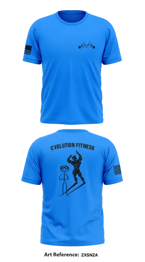 Evolution Fitness Store 1 Core Men's SS Performance Tee - zXsnza
