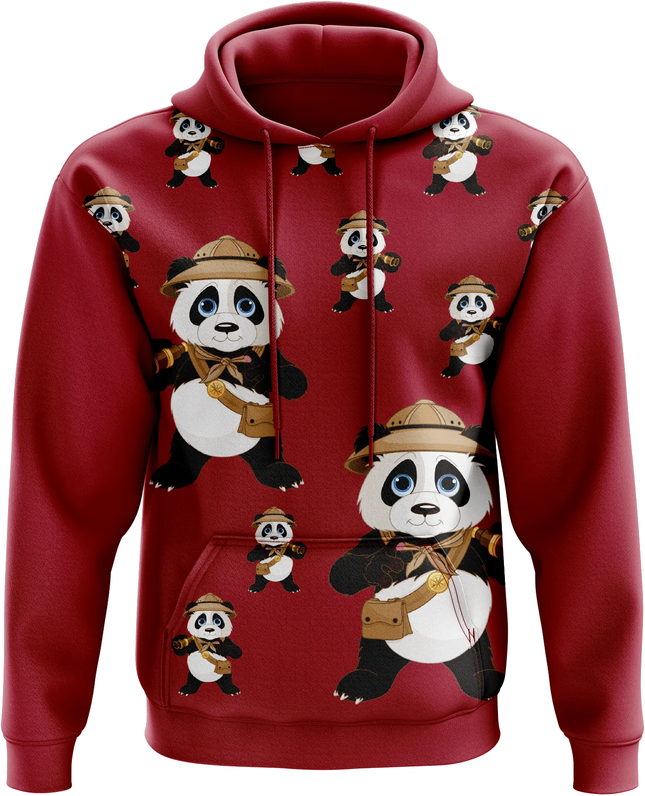 Explorer Panda Hoodies