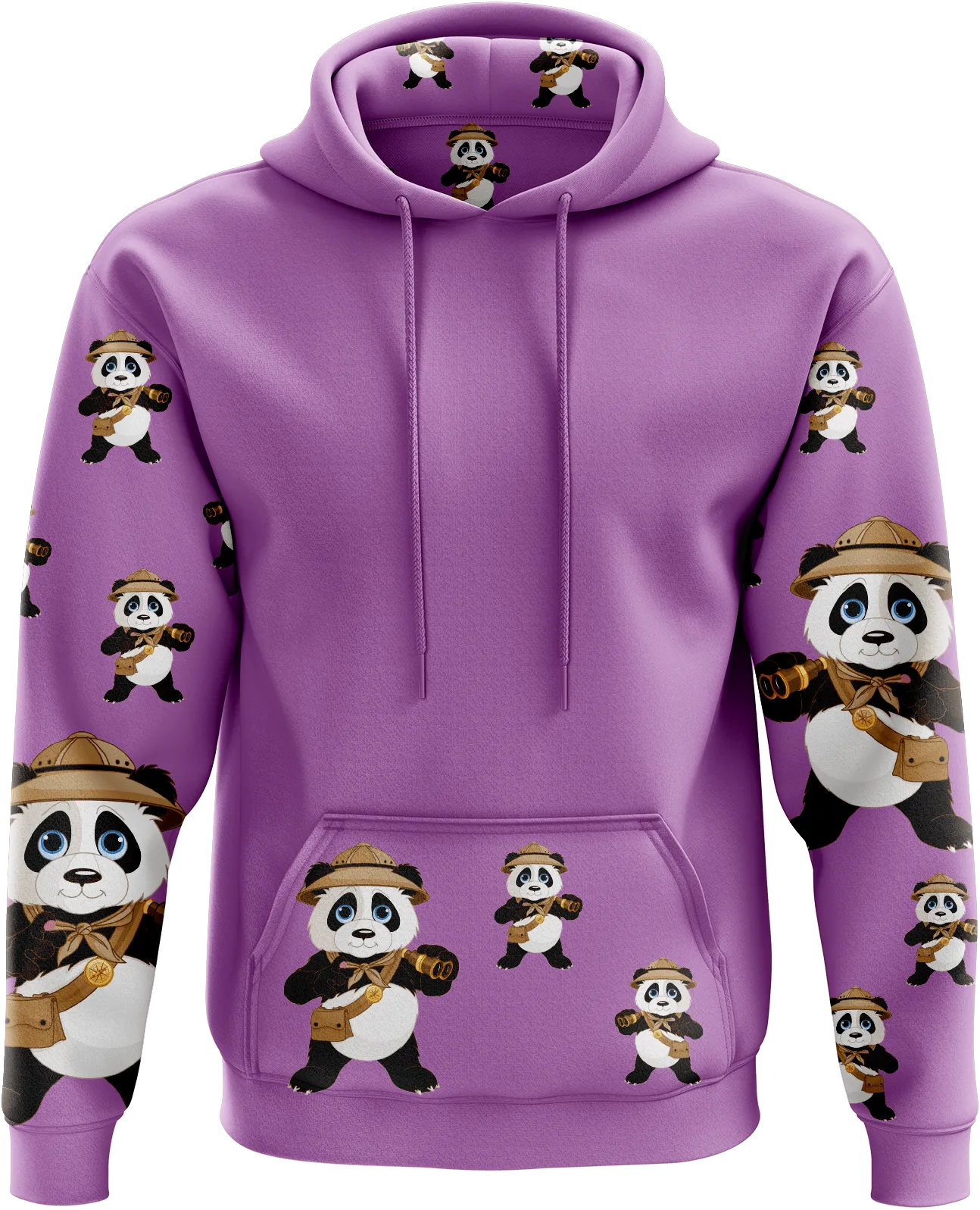 Explorer Panda Hoodies