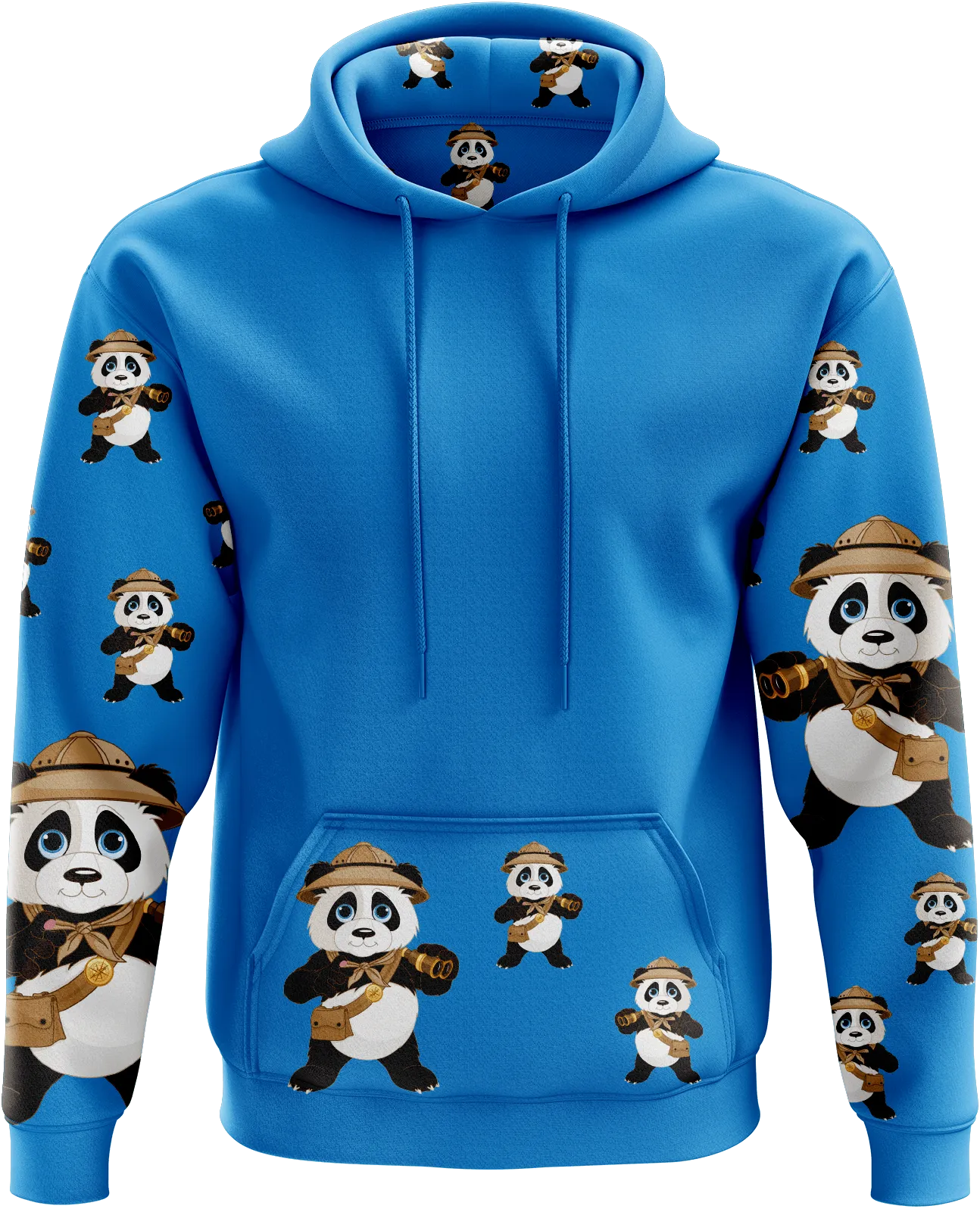Explorer Panda Hoodies