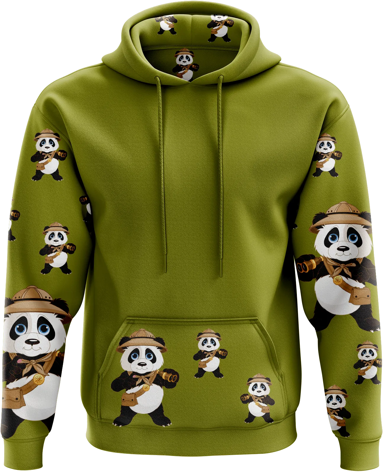 Explorer Panda Hoodies