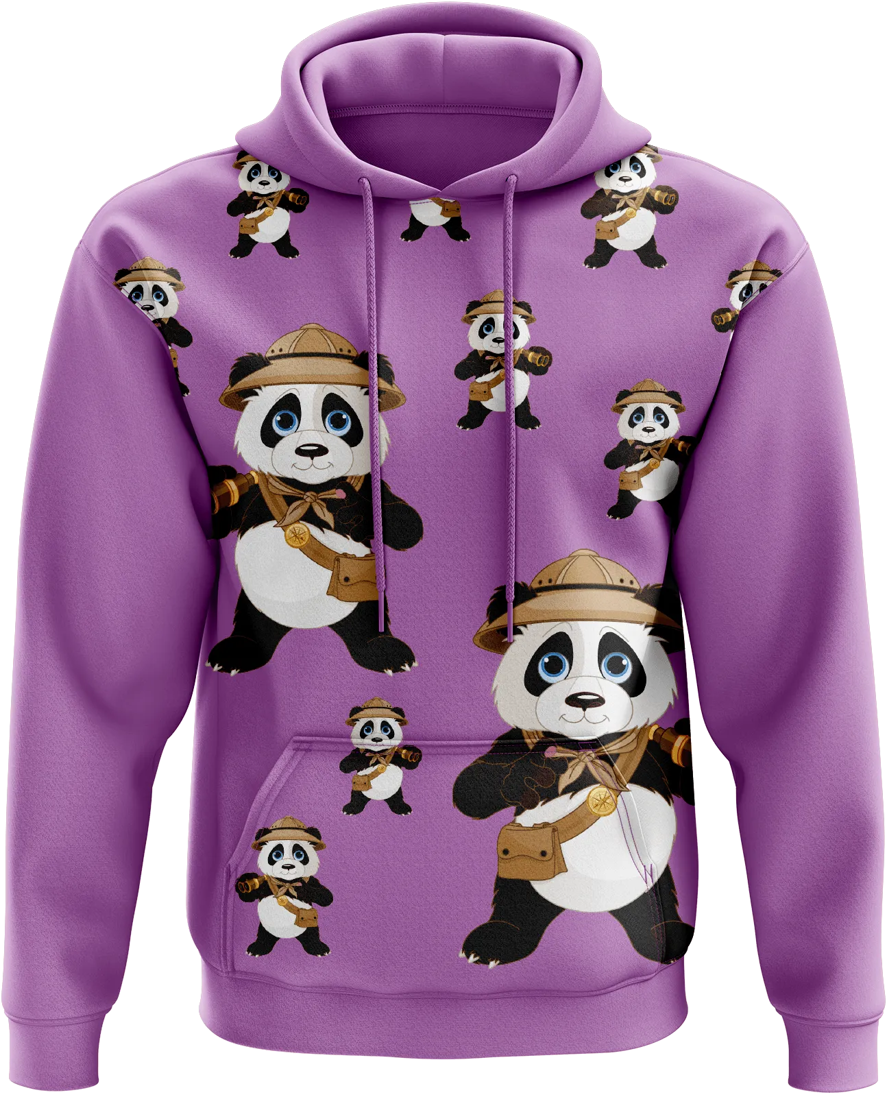 Explorer Panda Hoodies
