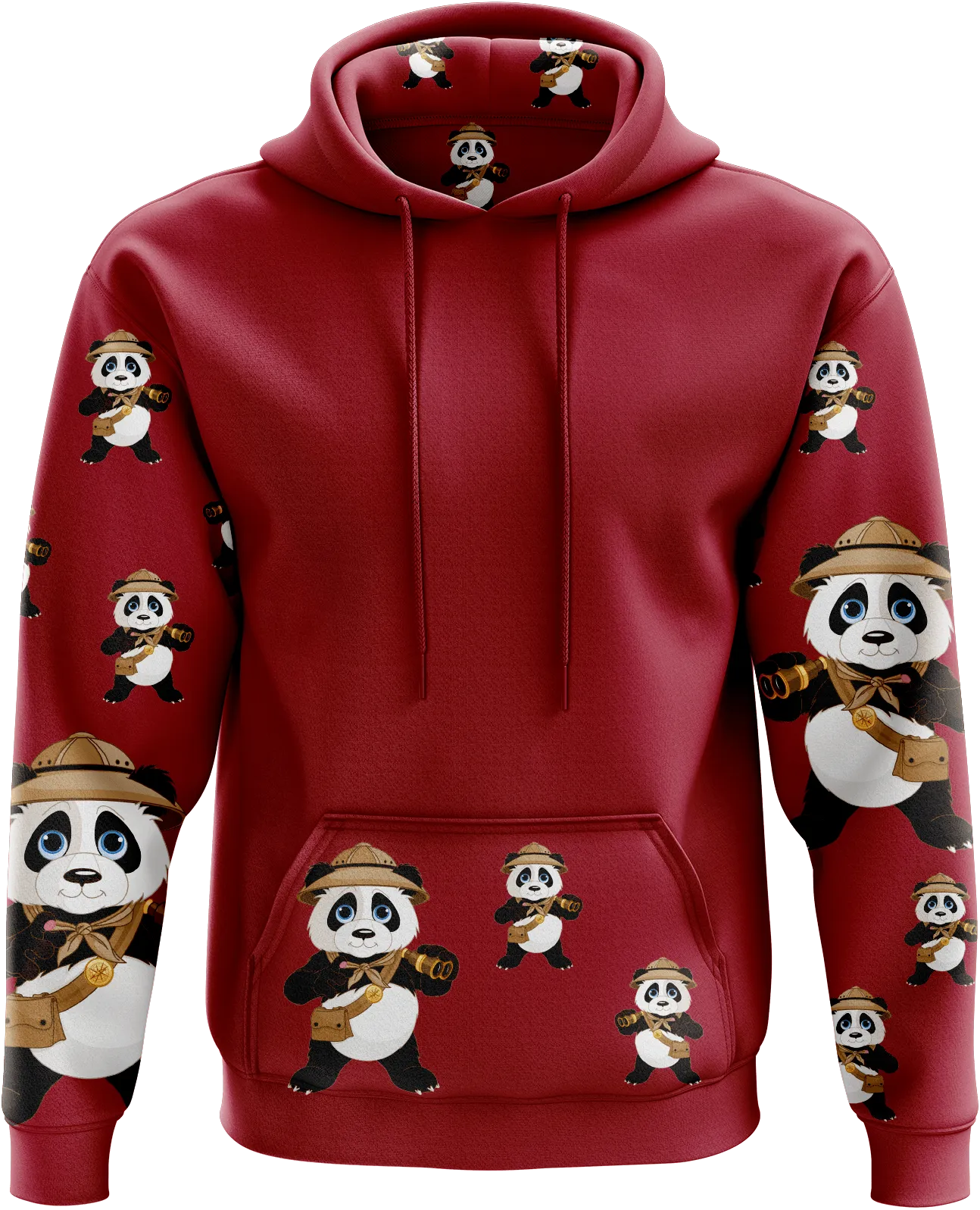 Explorer Panda Hoodies