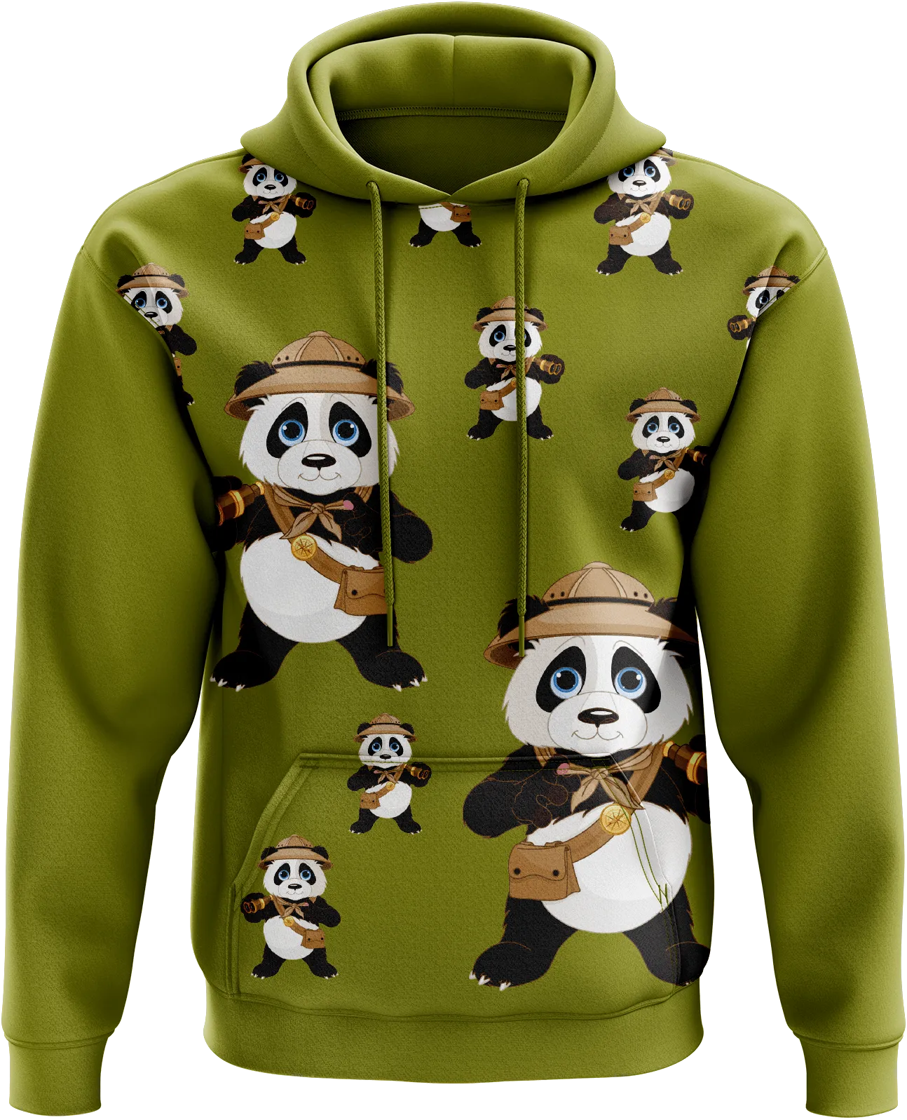 Explorer Panda Hoodies