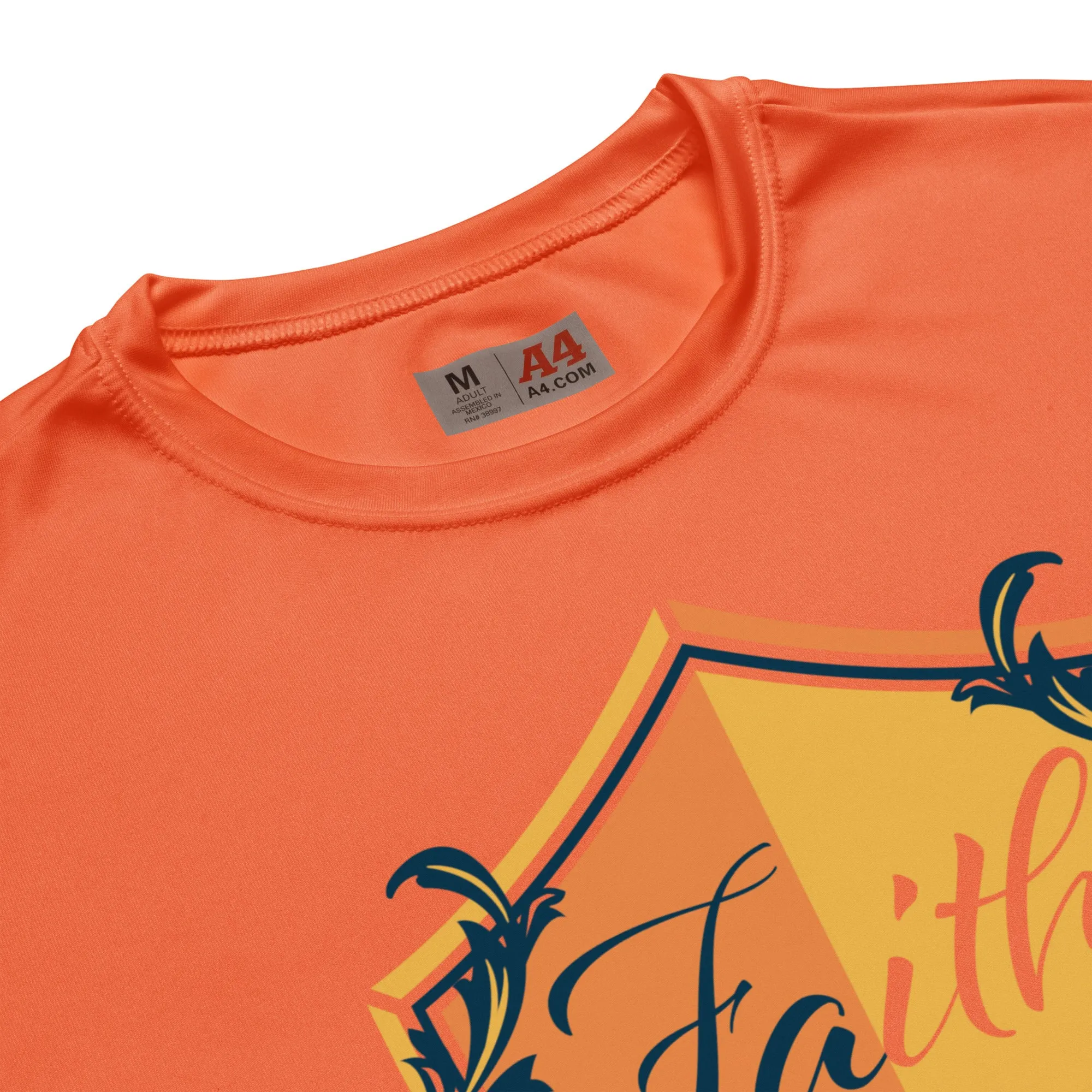 Faith - Unisex performance crew neck t-shirt