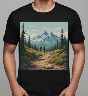 family vacation shirts: Trailblazing Family Adventure | Classic T-Shirt (Unisex)
