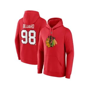 Fanatics Auth N&N Mens Hoody - Chicago Blackhawks Connor Bedard