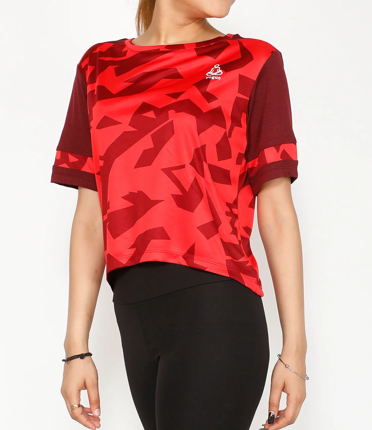 Fiery Red Crop Top