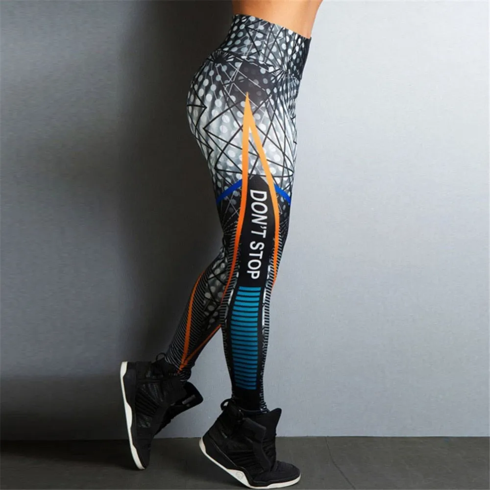 Fitness Leggings Don't Stop