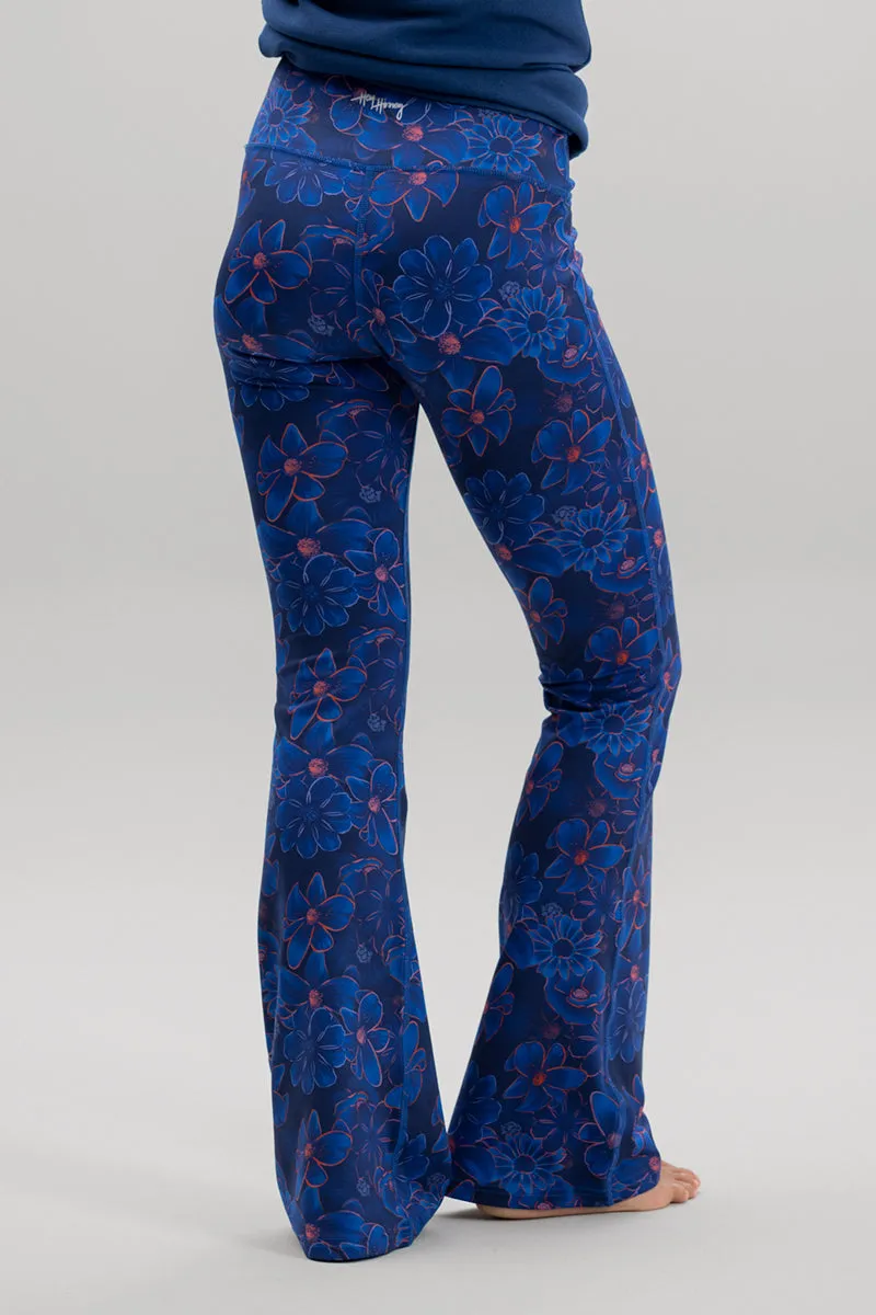 Flared Leggings Flower Daze