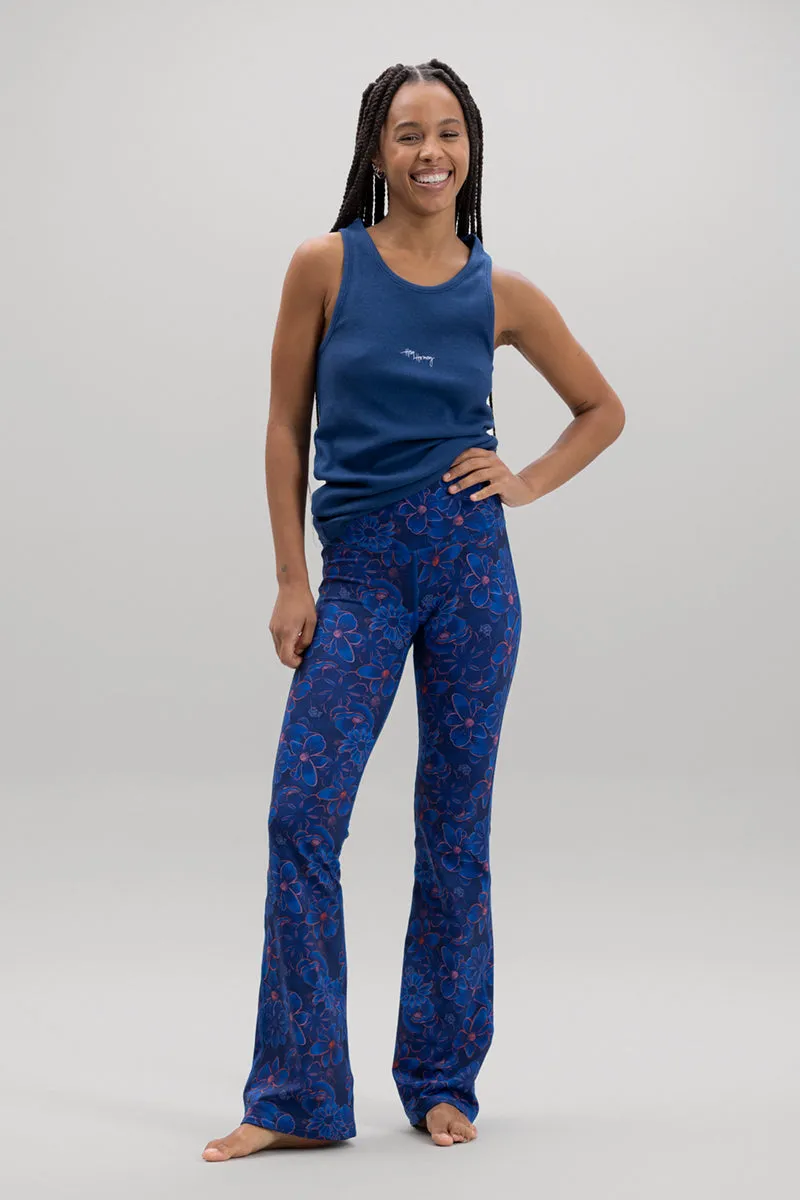 Flared Leggings Flower Daze