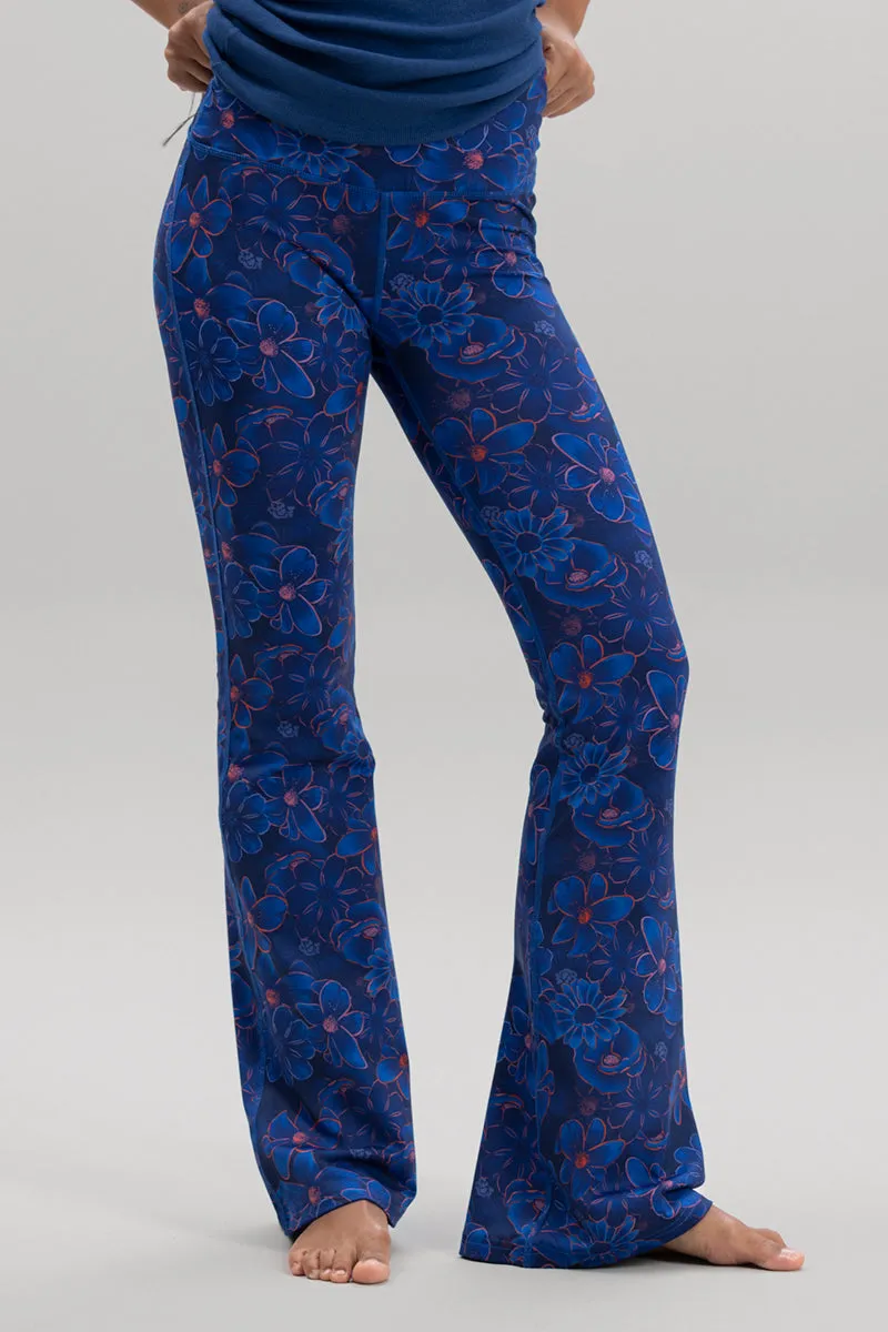 Flared Leggings Flower Daze