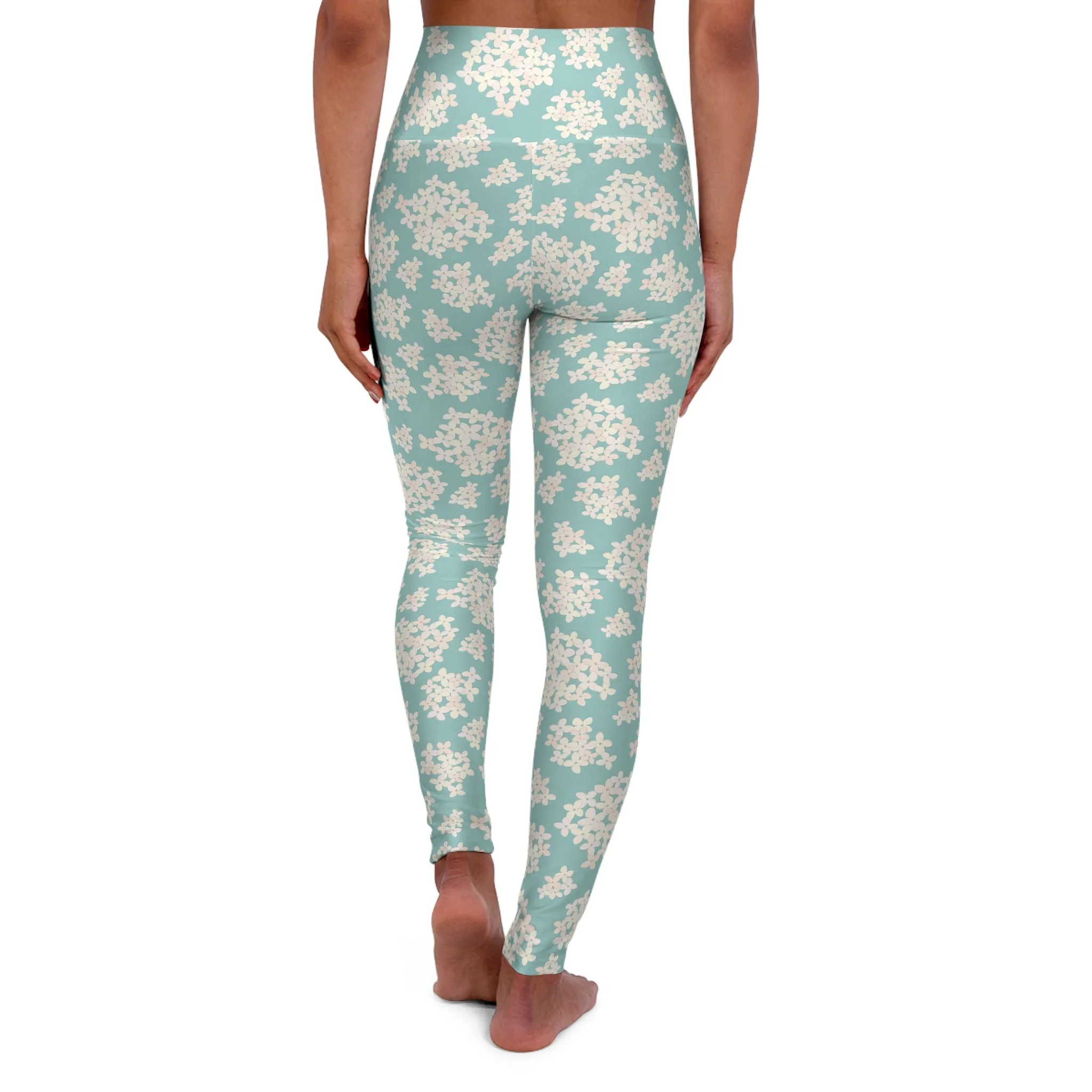 Floral High Waisted Yoga Leggings – Comfortable & Stylish Activewear